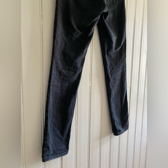 LEVI’S VINTAGE 1990 531 black denim jeans size 25 - Picture 7 of 12